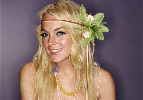 Lindsay Lohan pretty actress img