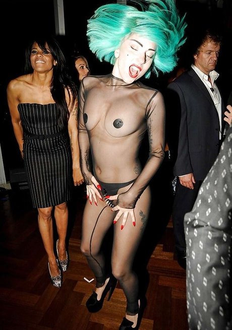 Lady Gaga model porn image