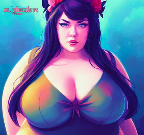 ssbbwlunalove erotic star pic