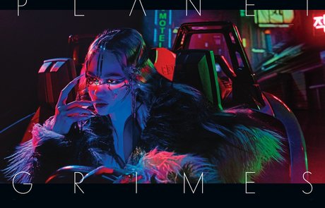 Grimes beautiful model picture