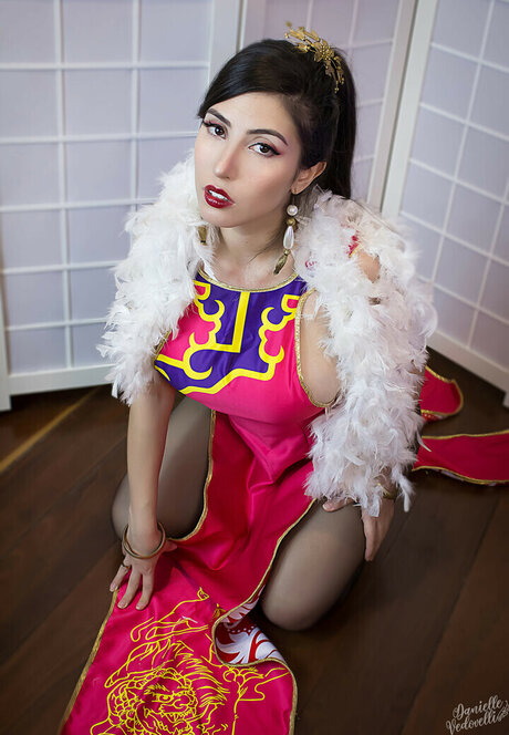 Chun Li Cosplay pornographic model img