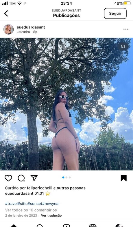 Eduarda Santana model hot photo