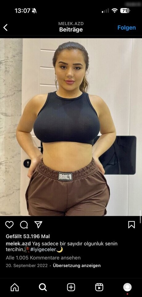 Melek Azad model free photos