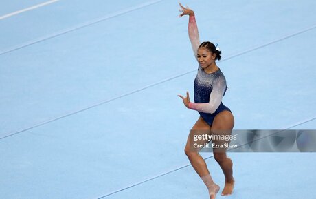 Jordan Chiles model perfect picture