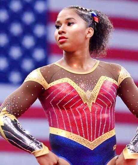 Jordan Chiles model nude pic