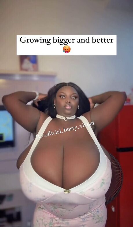 Busty Vivian naked pornstar pic