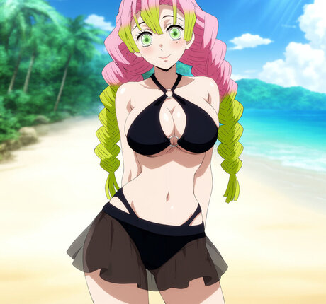 Demon Slayer pretty model picture