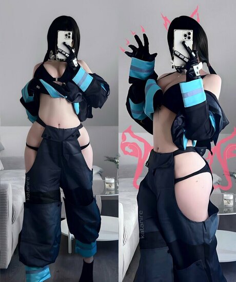 Katanire art model pics