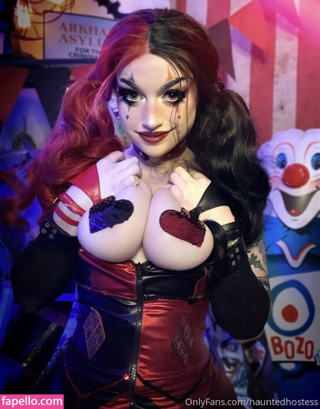 Hauntedhostess hot model pic