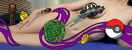 _nakedbrain pornstar art pic