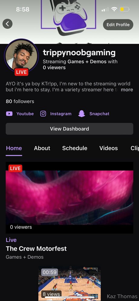 Kaz Thomas art actress pictures