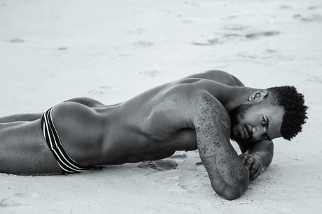 Black Muscular Brazil pornographic star images