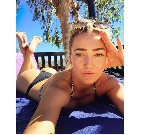 Miki Weber naked model image