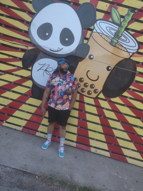 AWESOMEFORNOREASON model photo