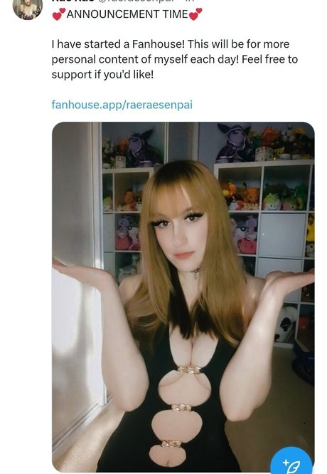 RaeRaeSenpai model pretty picture