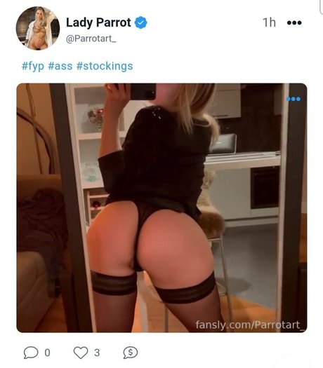 Lady Parrot hd model pic