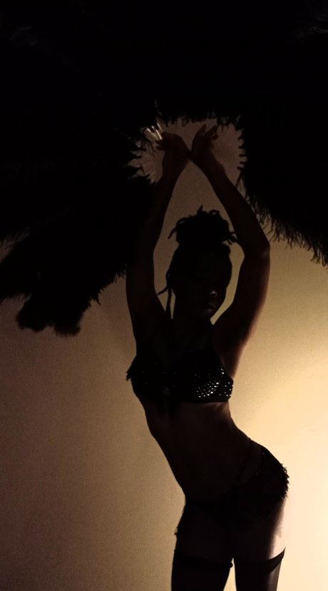 Black Magic pornographic model pictures