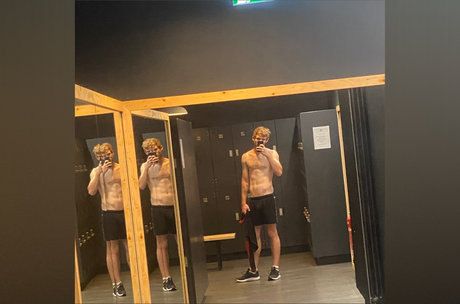 Aussie Soccer Boy pornographic star photo