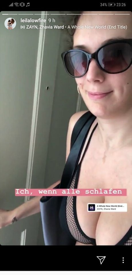 Leila Lowfire exclusive actress photos