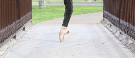 PrettyBallerinaFeet model exclusive photo