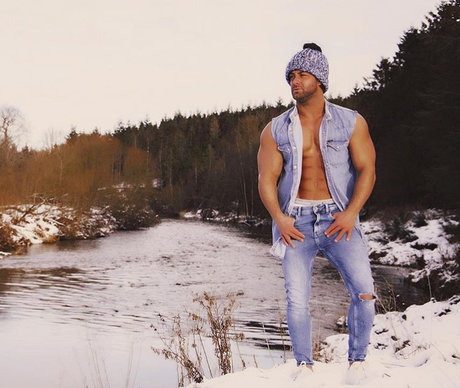 Ricci Guarnaccio nude model pics