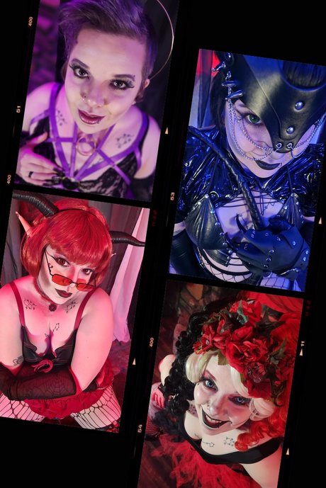 Rose Red Neko nude model pic