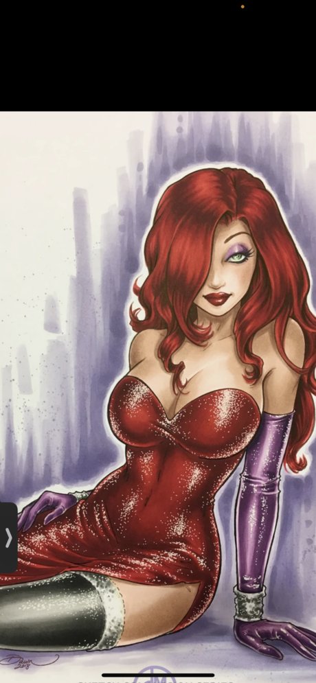 The real life Jessica Rabbit exclusive pornstar pic