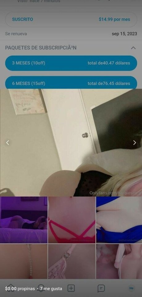 barbiesita g beautiful actress photo