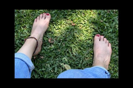 Amazing feet art actress picture