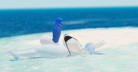 BlueBunBoi model pretty pic