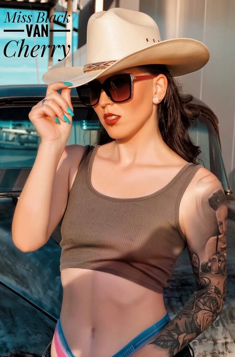 Miss Black Van Cherry pornographic star archive