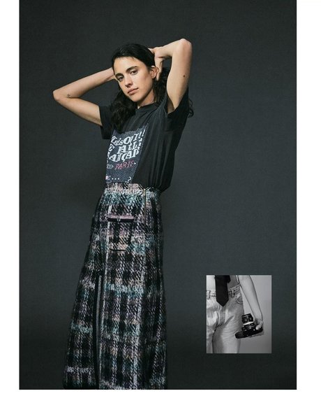 Margaret Qualley pornographic model pic