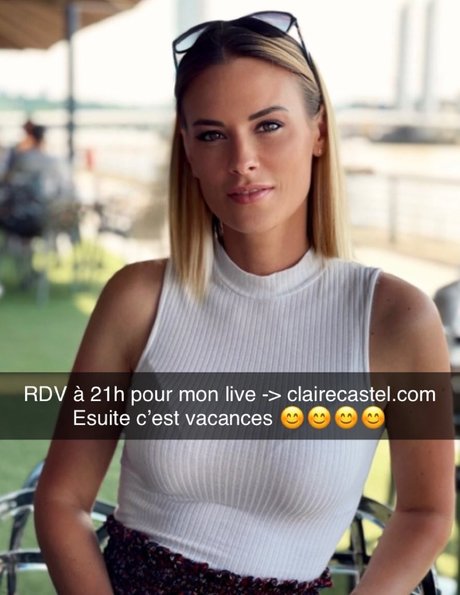 Claire Castel naked model pics