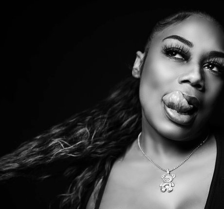 Long Tongue Fetish erotic pornstar photo