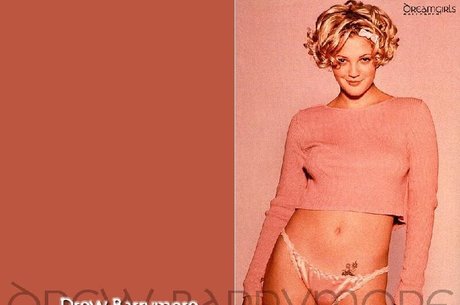 Drew Barrymore model nude img