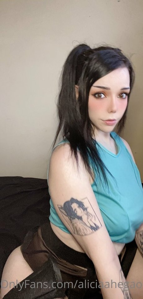 Alicia Ahegao star art photos