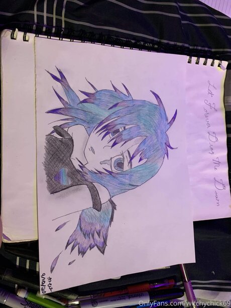 Witchychick69 star art image