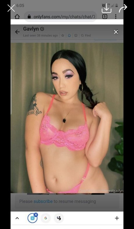 therealgavlyn art model image