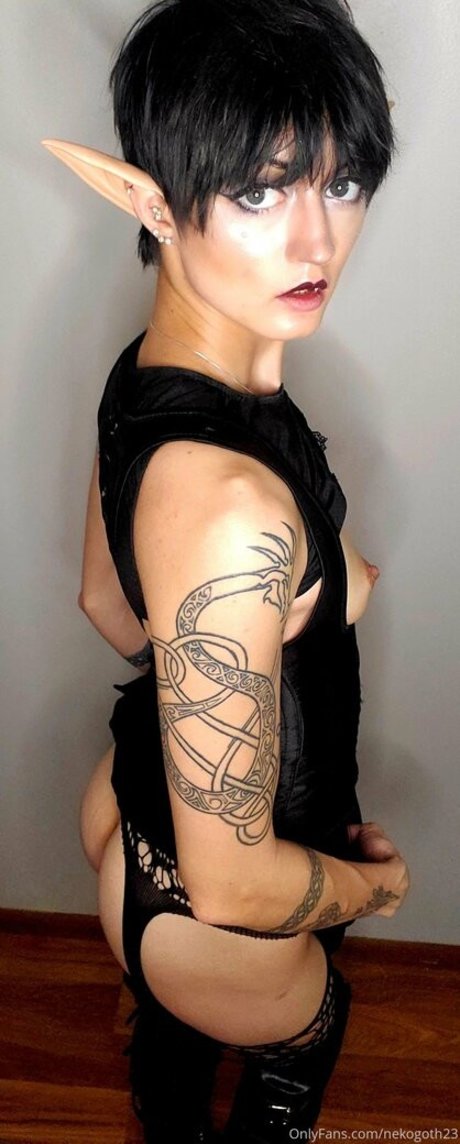 nekogoth23 art model photo