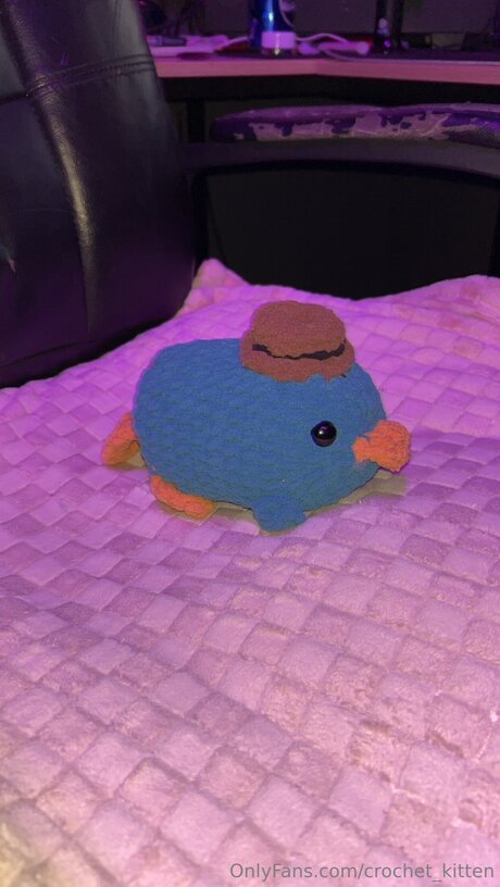 Crochet Kitten model beautiful img