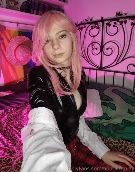 Blue Cosplay sexy actress photos