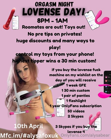 Alysabear free actress galleries