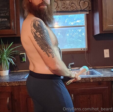 Hot Beard model high quality image