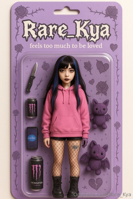 Rare Kya art star photo