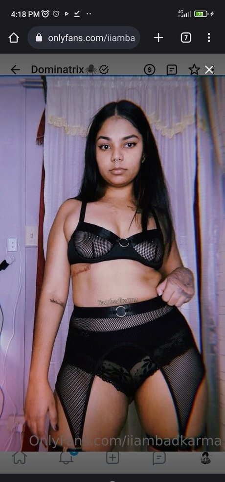 iiambadkarma model naked photos