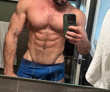 Musclezac pornographic model pics