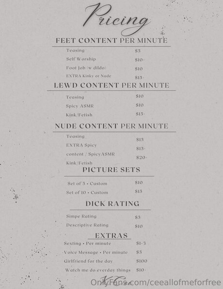 Ceeallofmeforfree model naked gallery