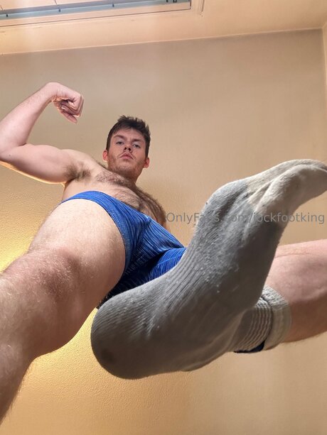 Jockfootking naked model pic