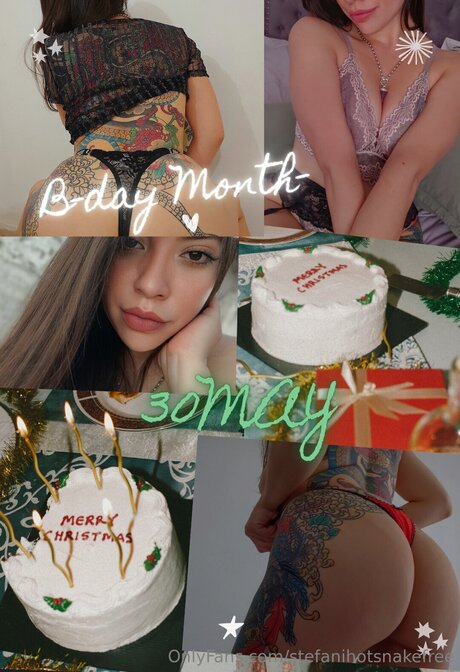 Stefanihotsnakefree naked star img