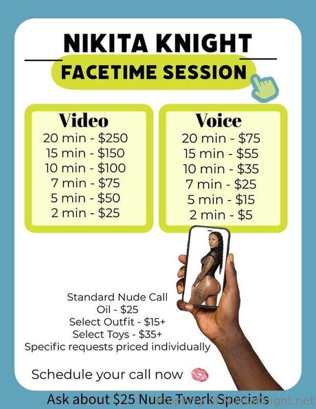 nikatknight model perfect pics